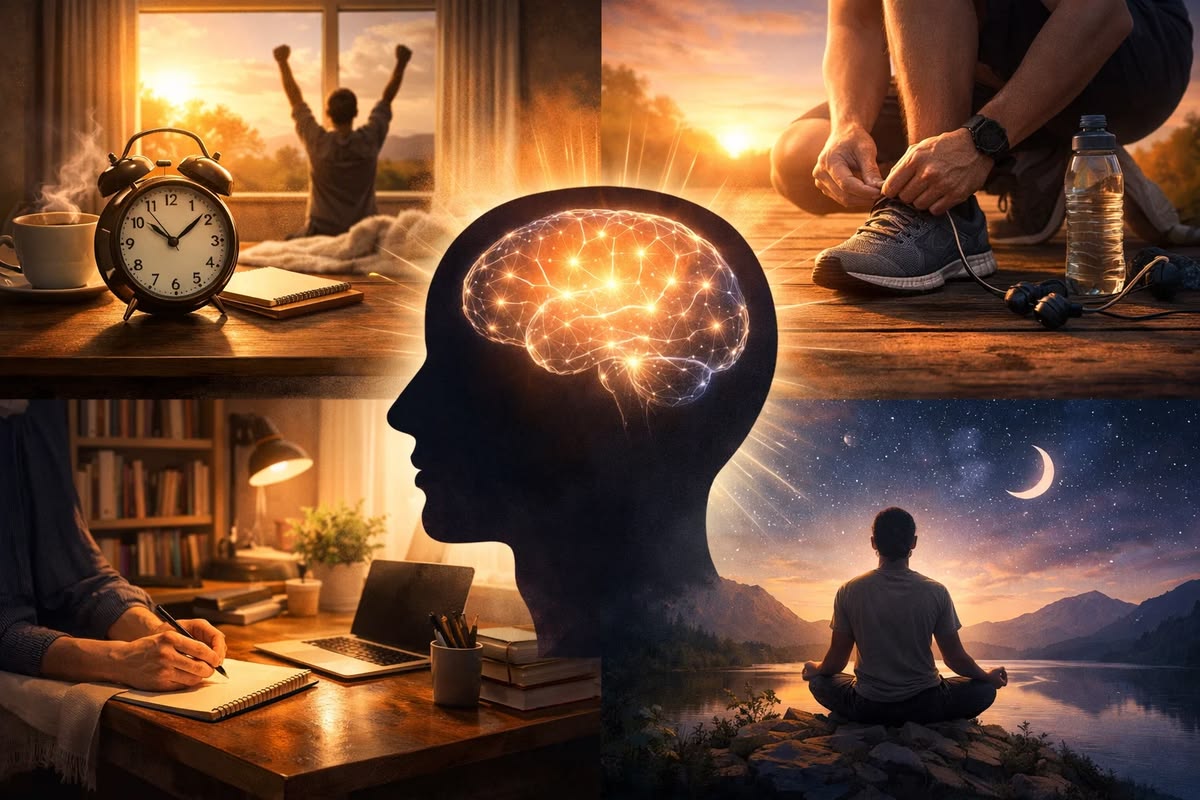 Rhythm blocks in a staggered layout